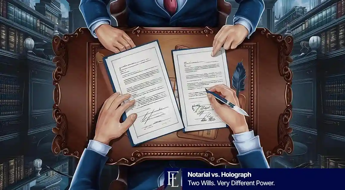 Notarial Wills vs. Holograph Wills Which Carries More Weight in Court